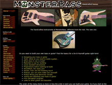 Tablet Screenshot of monsterbass.nl